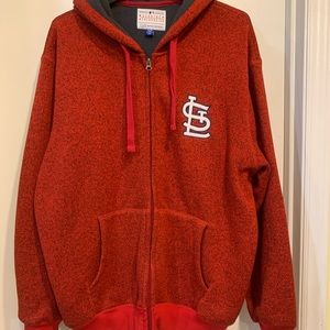 Official red St. Louis Cardinals hoodie. Size Large